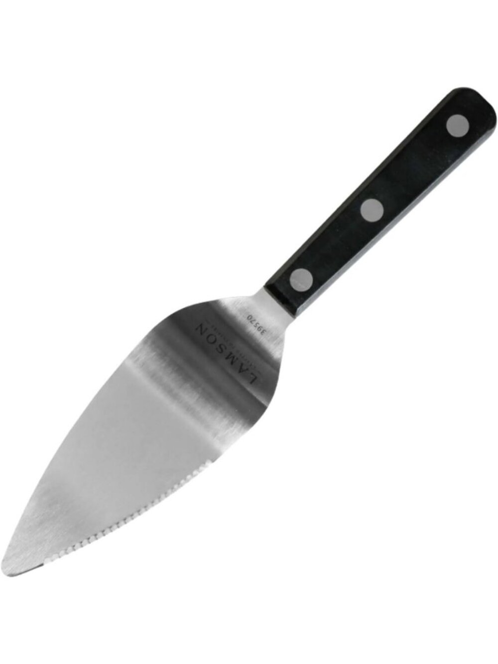4-Inch Wave Edge Pie & Cake Server with Durable Handle - Perfect for Baking!